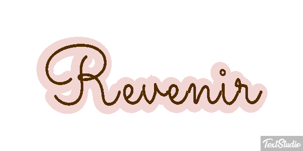 Revenir Effet de texte