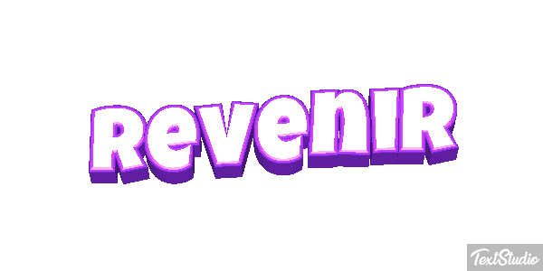 Revenir Effet de texte