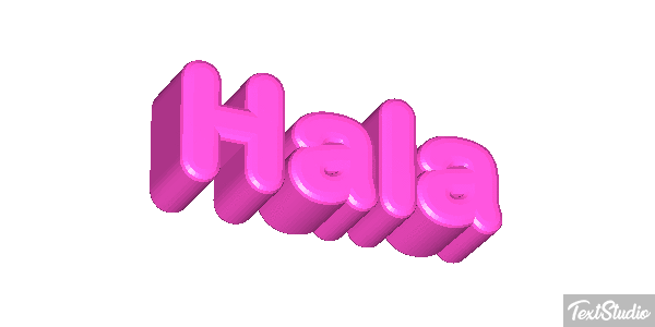 Hala Efecto de texto