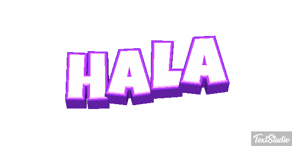 Hala Efecto de texto