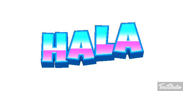 Hala Efecto de texto
