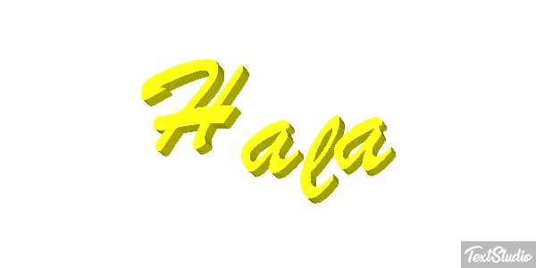 Hala Efecto de texto