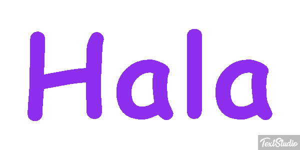 Hala Efecto de texto