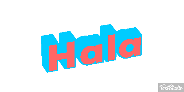 Hala Efecto de texto