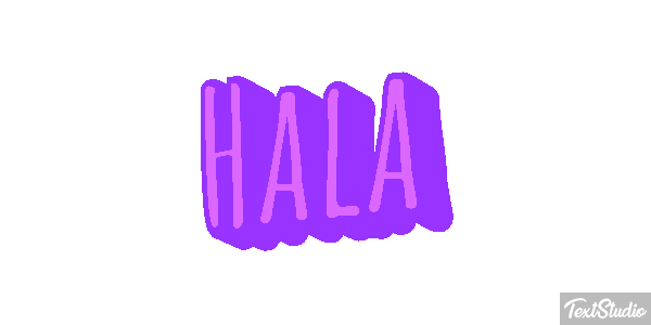 Hala Efecto de texto