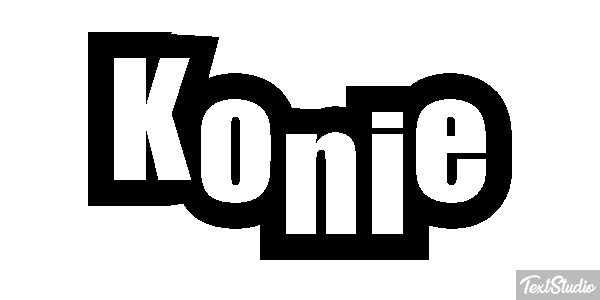 Konie Effet de texte
