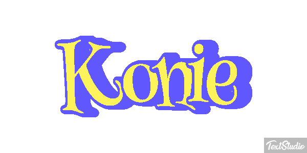 Konie Effet de texte