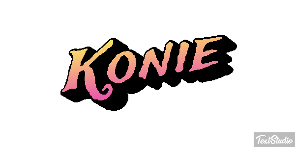 Konie Effet de texte