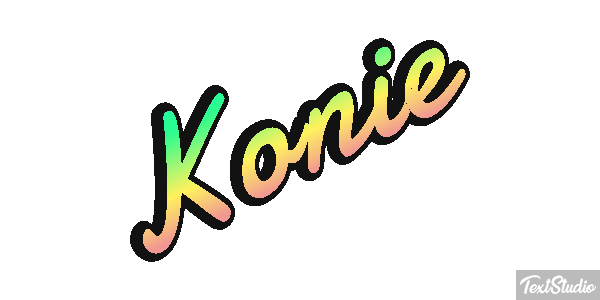 Konie Effet de texte