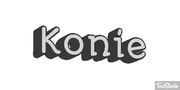 Konie Effet de texte