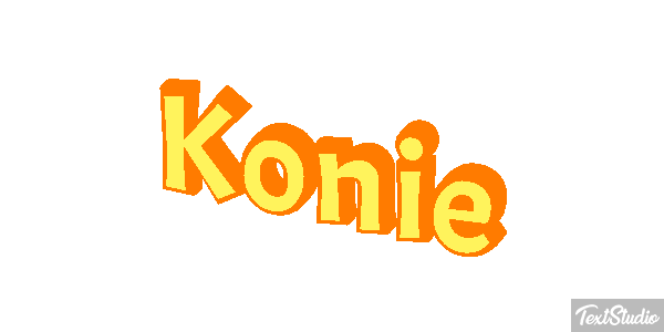 Konie Effet de texte