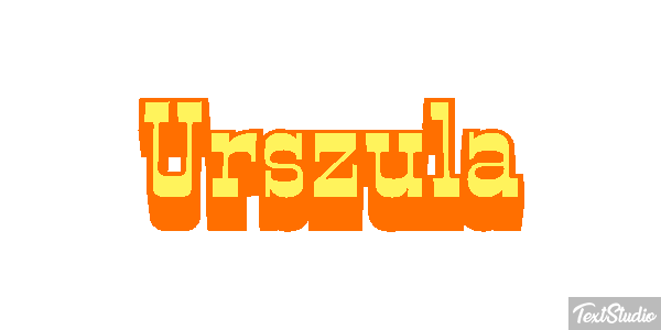 Urszula Effet de texte