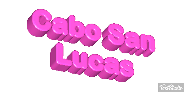 Cabo San Lucas Effetto testo