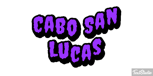 Cabo San Lucas Effetto testo