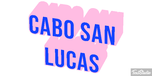 Cabo San Lucas Effetto testo