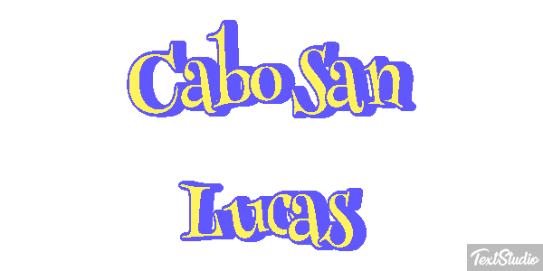 Cabo San Lucas Effetto testo