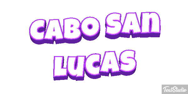 Cabo San Lucas Effetto testo