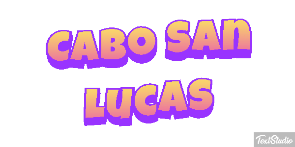 Cabo San Lucas Effetto testo