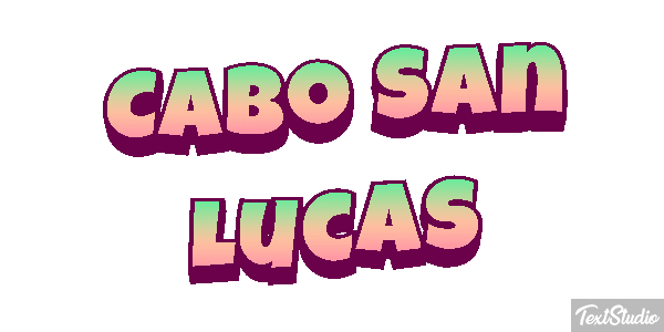 Cabo San Lucas Effetto testo