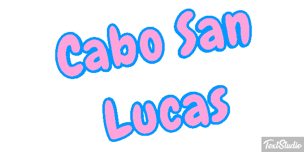 Cabo San Lucas Effetto testo