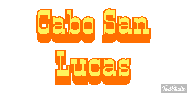 Cabo San Lucas Effetto testo