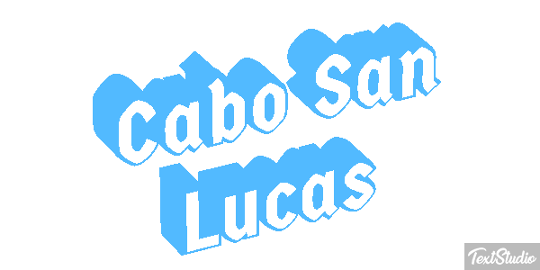 Cabo San Lucas Effetto testo