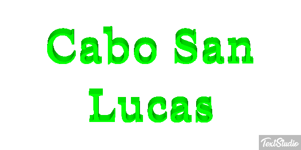Cabo San Lucas Effetto testo