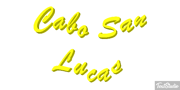 Cabo San Lucas Effetto testo