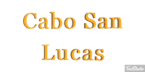 Cabo San Lucas Effetto testo