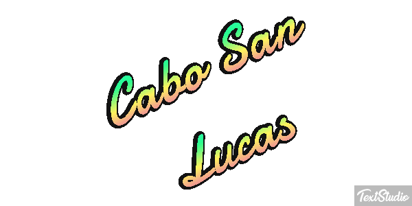Cabo San Lucas Effetto testo