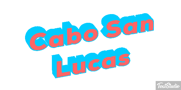 Cabo San Lucas Effetto testo
