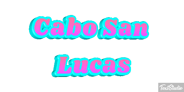 Cabo San Lucas Effetto testo