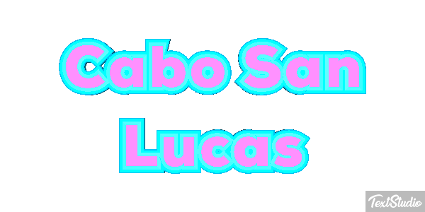 Cabo San Lucas Effetto testo