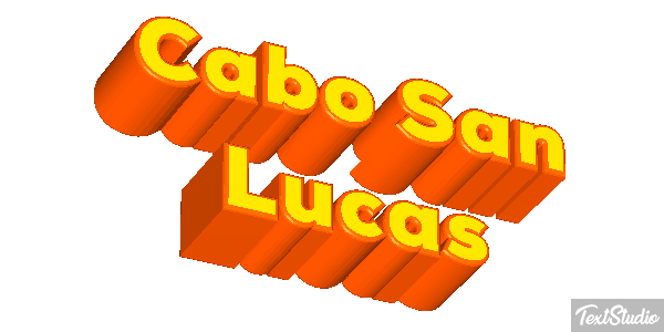 Cabo San Lucas Effetto testo