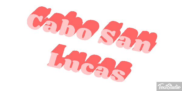 Cabo San Lucas Effetto testo