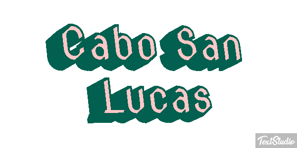 Cabo San Lucas Effetto testo