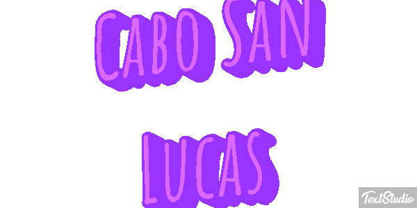 Cabo San Lucas Effetto testo