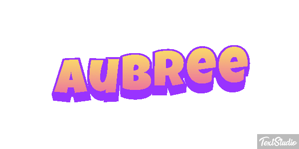 Aubree Effetto testo