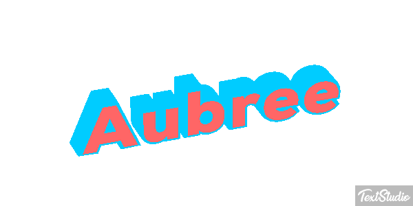 Aubree Effetto testo
