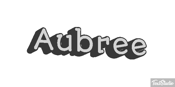 Aubree Effetto testo