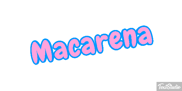 Macarena Efecto de texto