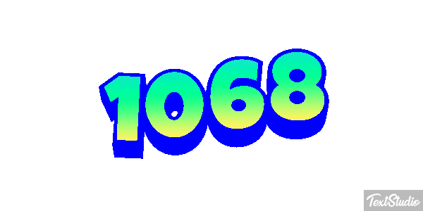 1068 Efecto de texto