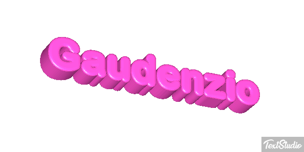 Gaudenzio Efeito do texto