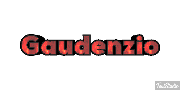 Gaudenzio Efeito do texto