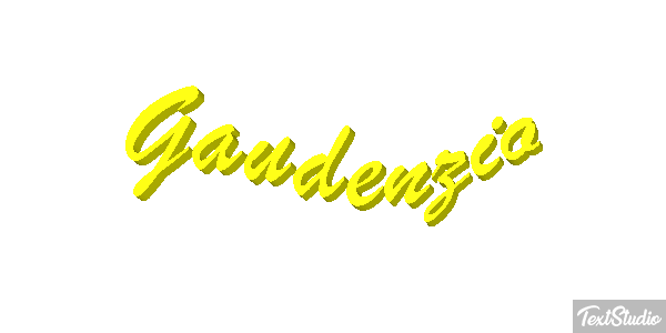 Gaudenzio Efeito do texto