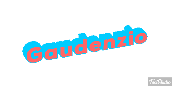 Gaudenzio Efeito do texto