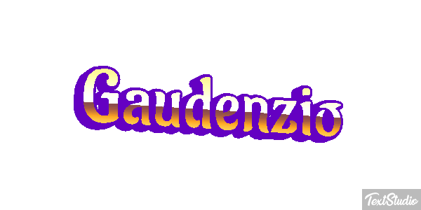 Gaudenzio Efeito do texto