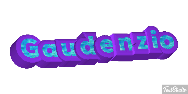 Gaudenzio Efeito do texto