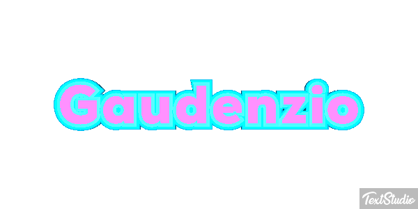 Gaudenzio Efeito do texto