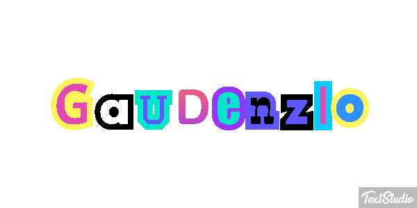 Gaudenzio Efeito do texto